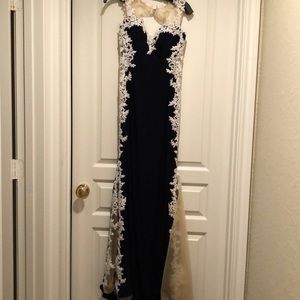 Gala/Prom/wedding dress (navy blue)